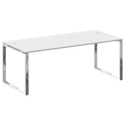 Стол рабочий руководителя METAL SYSTEM DIRECT БО.СРР-6.9 Белый_0