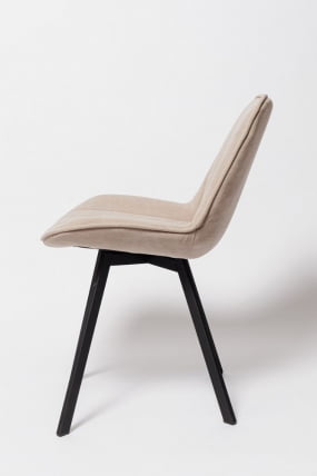 Стул К 21 black Бежевый (PС 12\ч)_1