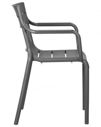 Стул обеденный DOBRIN TIM ARM (темно-серый (GR-04)) 4 шт_3