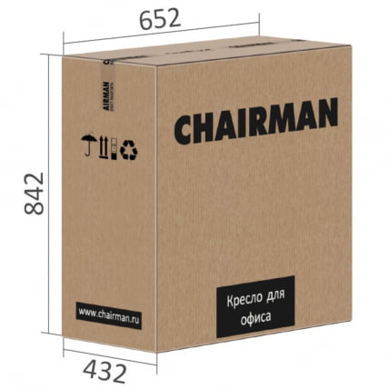 Кресло руководителя CHAIRMAN 505 HOME NEW Голубой_5