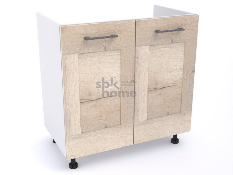 Стол под мойку СМ-80, Дублин (800*470*820) Дуб галифакс белый, 21613 _0