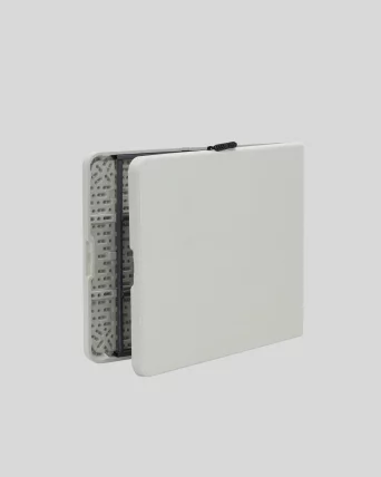 Стол складной пластиковый Кейт 180 чемодан Белый_7