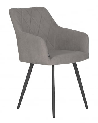 Стул обеденный DOBRIN ROBY велюр Catania Cocoa_1