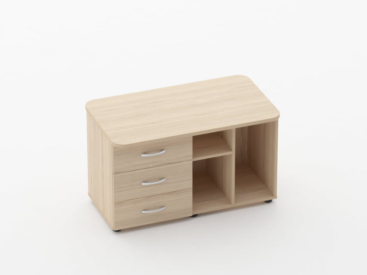 Тумба сервисная Glassy 3.16.12Л Венге_0