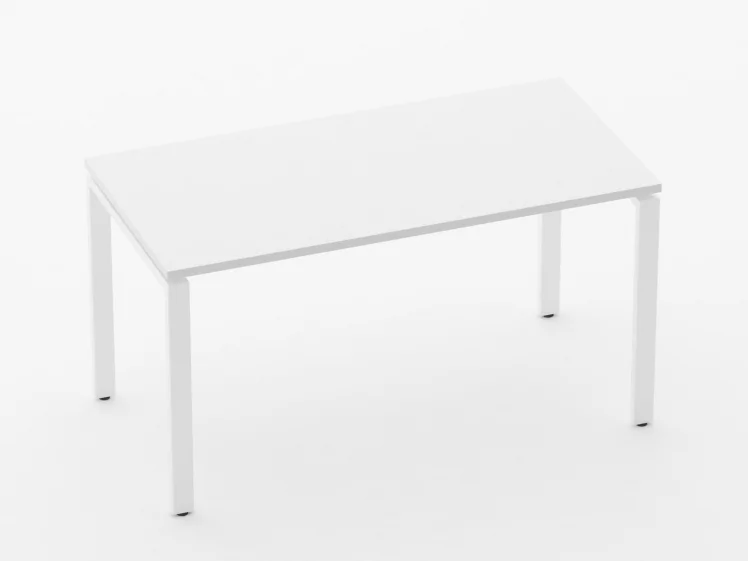 Стол прямой Deka П-обр. 1400 белый_0