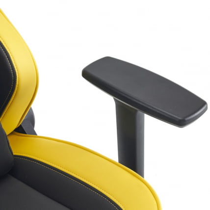 Кресло геймерское Everprof Rapid Экокожа Желтый_11