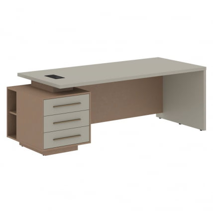 Стол руководителя левый VELION VCT 2290 L Аметист Кобра_0