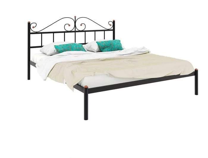 Кровать Диана 1800х2000 Синяя_0