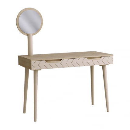 Зеркало для стола туалетного Сканди (З) Жемчужно-белый_0