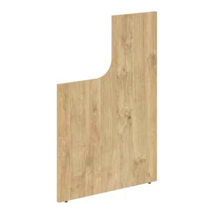 Стойка (боковина) завершающая высокая с вырезом левая ONIX О.R-SVV(L) Тиквуд светлый_0