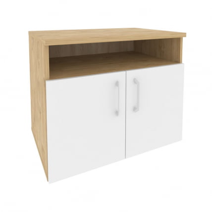 Тумба для оргтехники ONIX O.TM-1 Тиквуд светлый/Белый_0