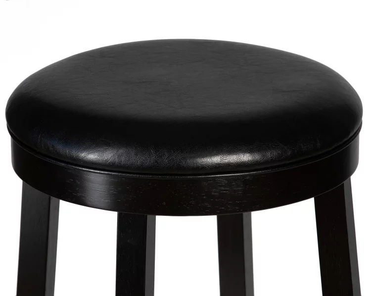 Круглый барный табурет DOBRIN BOB BAR Черный_4