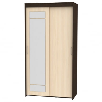 Шкаф-купе T-1-230х120х60-M(Венге-ДМ-4)_0