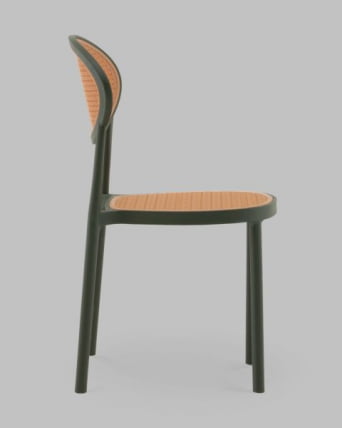 Стул Junie пластиковый зеленый_8