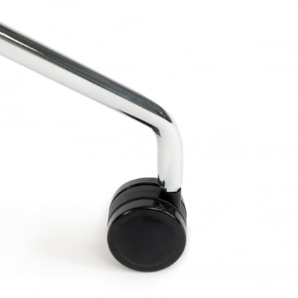 Стул офисный HANSEN (mod. 606-1) Белый/хром_8