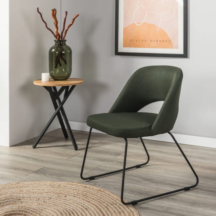 Кресло Lars темно-зеленый/Линк_2