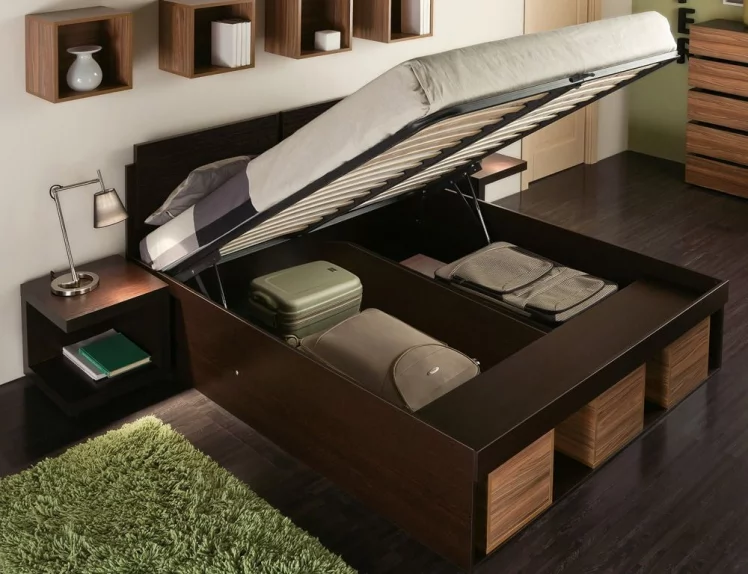 Кровать 3 (1400) HYPER Венге (спальня)_2