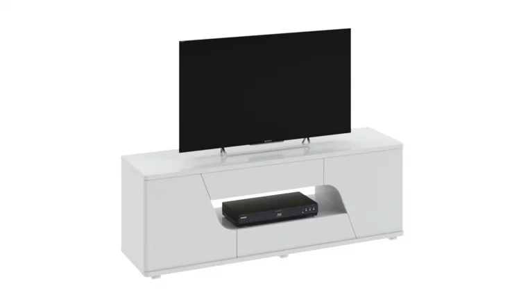 Тумба ТВ тип 5 Diamond Белый глянец_0