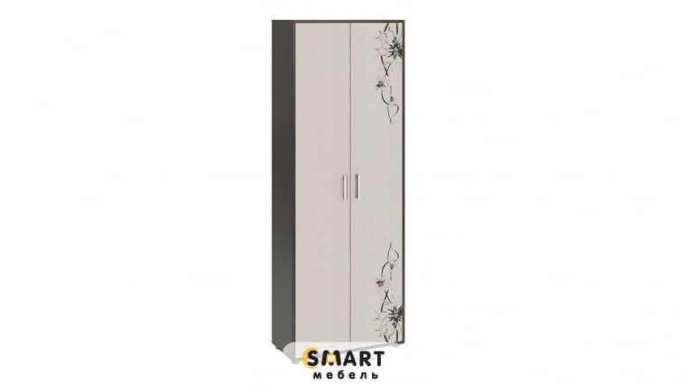 Шкаф комбинированный Витра тип 1 Венге Цаво Дуб Белфорт с рисунком_1