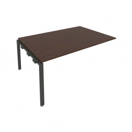 Проходной наборный элемент переговорного стола Metal System Б.ППРГ-5 Венге/Антрацит_0