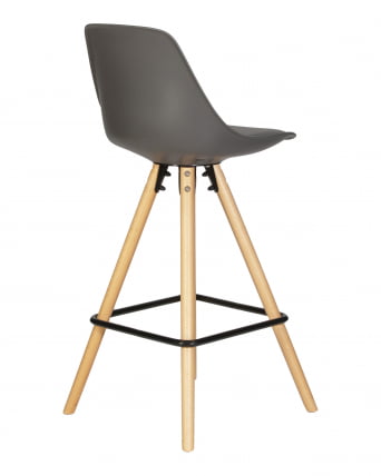 Стул полубарный DOBRIN RONNI Темно-серый GR-04_3