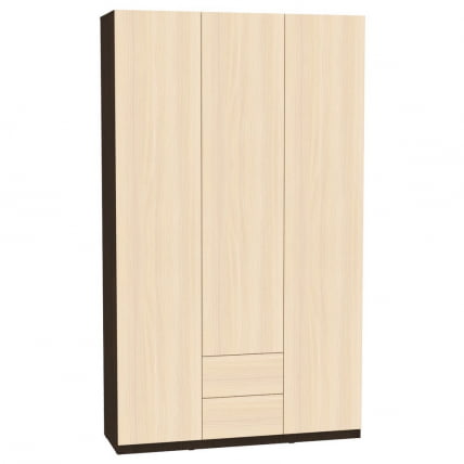 Шкаф распашный R-230х135х60-2-PO(Венге-ДМ)_0