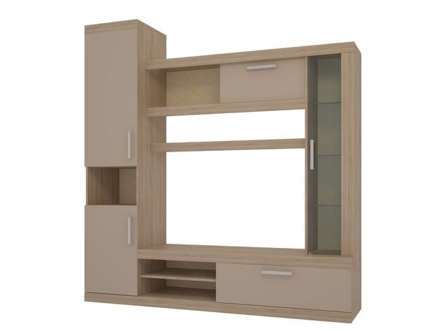 Мини-стенка Макси дуб сонома скала_0