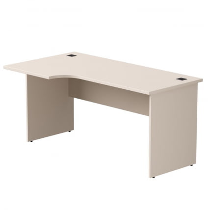 Стол эргономичный с опорами ЛДСП Everprof EVO 254S014 (левый) Кашемир_0