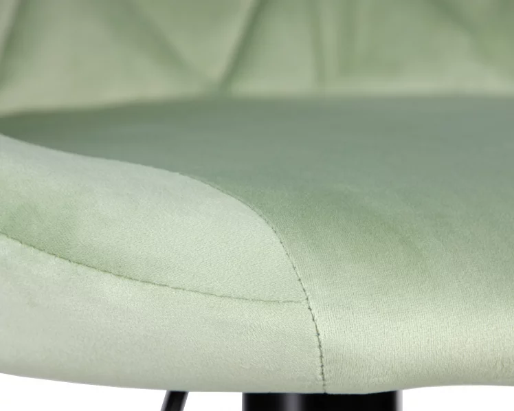 Стул барный DOBRIN LOGAN BLACK Мятный велюр MJ9-87_6