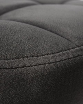 Табурет барный DOBRIN BRUNO (серый велюр (MJ9-75)) 2 шт_4