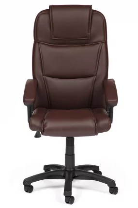 Кресло руководителя Bergamo (коричневая 36-36)_1