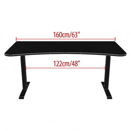 Геймерский стол Arozzi Arena Gaming Desk Blue_5