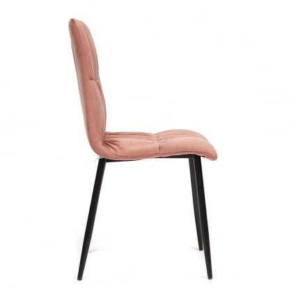 Стул FURLA (mod. 4816) металл/вельвет, 89х56х44см, коралловый_2