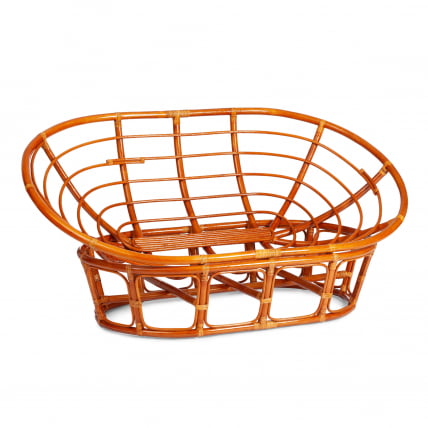 Диван MAMASAN/МАМАСАН 23/02 W /с подушкой/ подушка 182х119 см, 169х102х80 см, Honey (мед), ткань, оранжевый, С 23_4