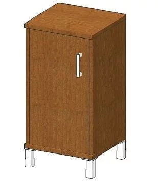 Стеллаж с дверью ДСП В411.2 R Дуб девон_0