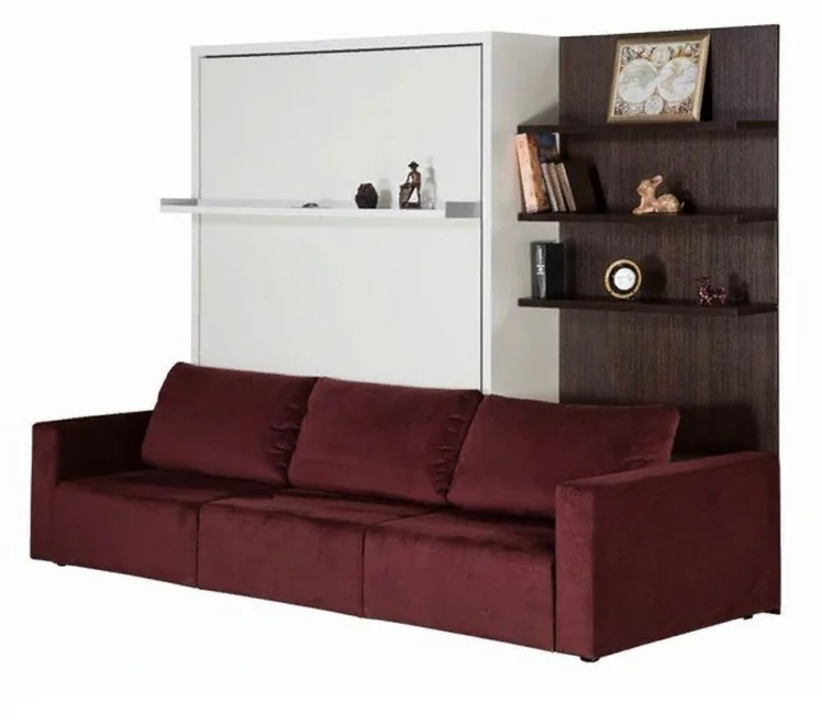 Мебель-трансформер Смарт 1 3-в-1 1600 правый Ясень шимо темный_0