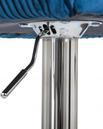 Стул барный DOBRIN DARCY Синий велюр 1922-20_7