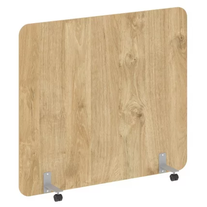 Перегородка на металлических опорах, на роликах R-line DP.R-160-140 Тиквуд Светлый_0