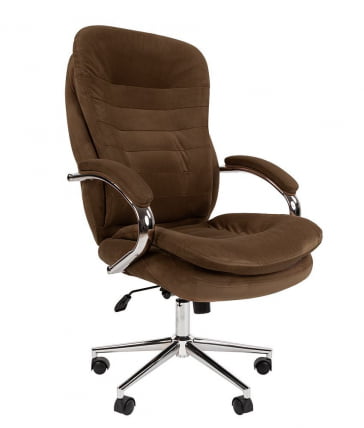 Кресло руководителя CHAIRMAN 795 HOME ткань Коричневый_0