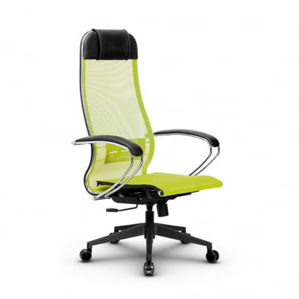 Кресло офисное МЕТТА B 1m 4/K131, Основание 17832 Комплект 4 Лайм_0
