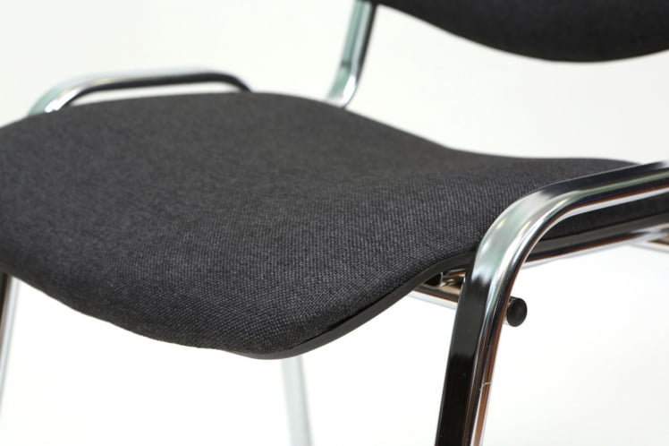 Стул Изо хром Z-11 черный кожзам_2