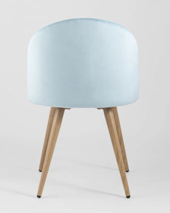 Стул Лион велюр пыльно-голубой 4 шт_3