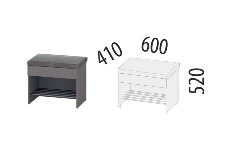 Банкетка Денвер 401.03_1