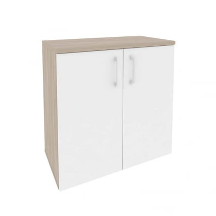 Шкаф низкий широкий (2 низких фасада ЛДСП) ONIX O.ST-3.1 Дуб Аттик/Белый_0