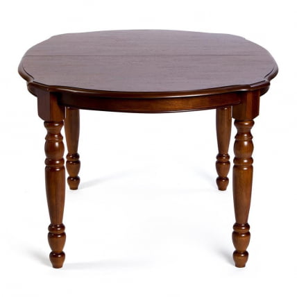 Стол обеденный раскладной VAN HORN 4272 дерево гевея, 1067 x1372+457(1829) x749мм, HN GLAZE light_3