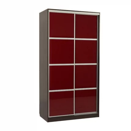 Шкаф-купе Рио 2-600 Венге / Бордо_0