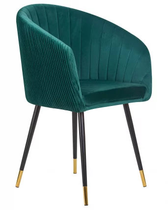 Стул обеденный DOBRIN MARY Зеленый велюр 1922-9_1