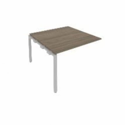 Проходной наборный элемент переговорного стола Metal System Б.ППРГ-2 Вяз/Серый_0