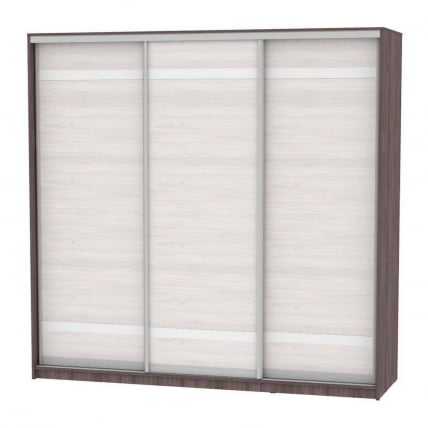 Шкаф-купе B-220х235х60-3(ЯАТ-ЯАС-D9D9D9)_0