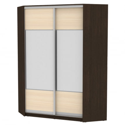 Шкаф-купе YA-198х1250-2(Венге-ДМ-D3D3)_0